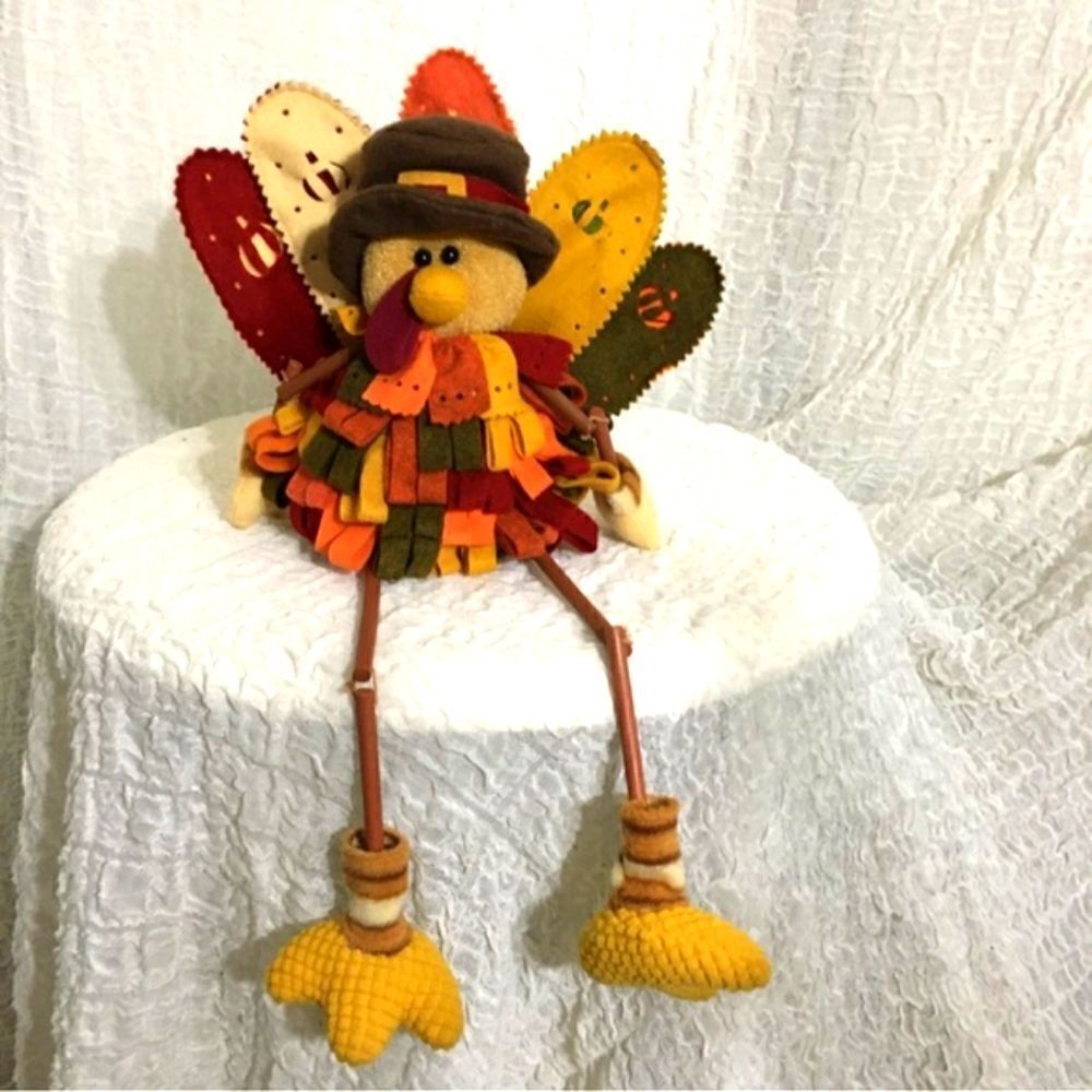 Thanksgiving Turkey Plush Fall Colors